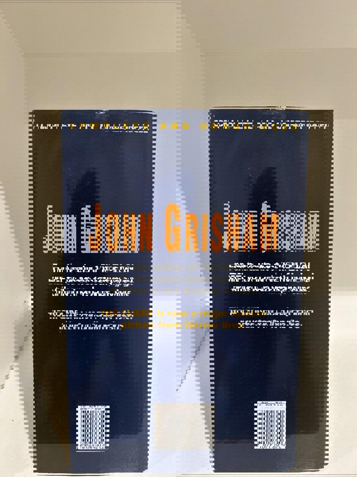 2 Novels In 1 By Author John Grisham, The Client & The Firm. Hardcover Book