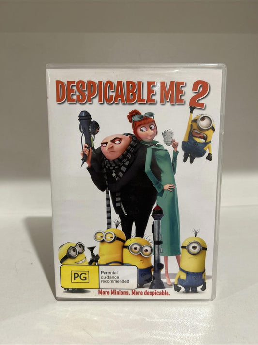 Despicable Me 2 (DVD, UV, 2013) Region 4