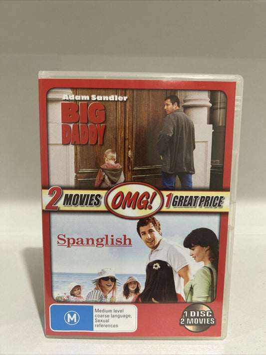 Big Daddy / Spanglish Double Pack DVD 2011 Region 4